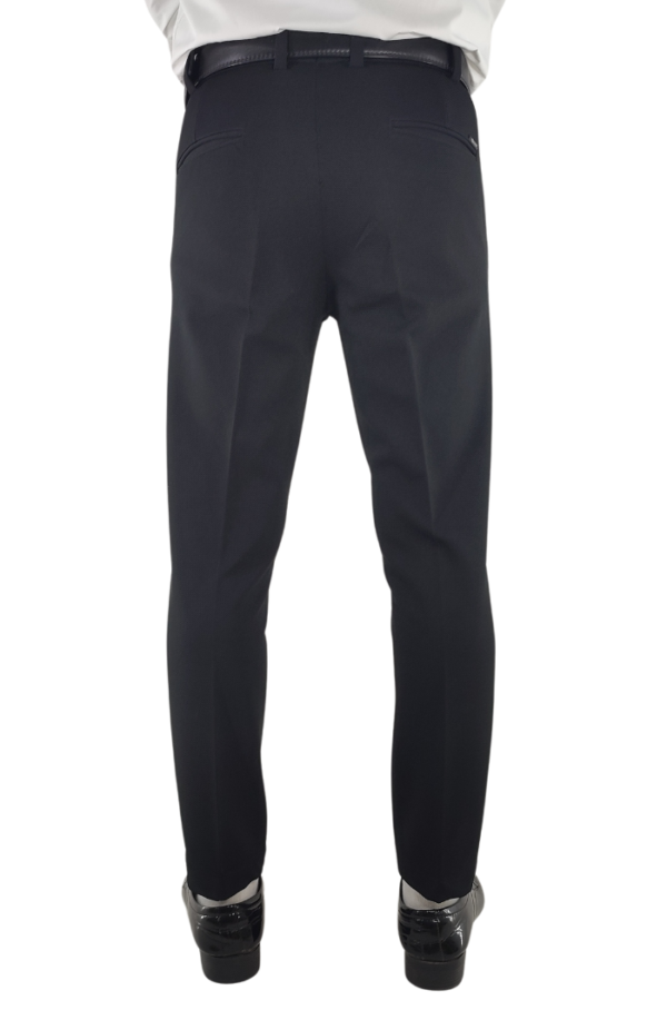 Stylish and Comfortable Black Slim Fit Formal Trousers for Men